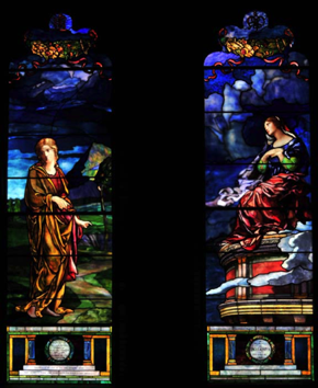 Houghton Chapel, Wellesley College 
Designer: John La Farge