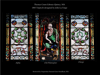 Crane Library, Quincy, MA
Designer: John La Farge